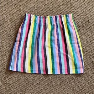 J Crew Factory stripe skirt